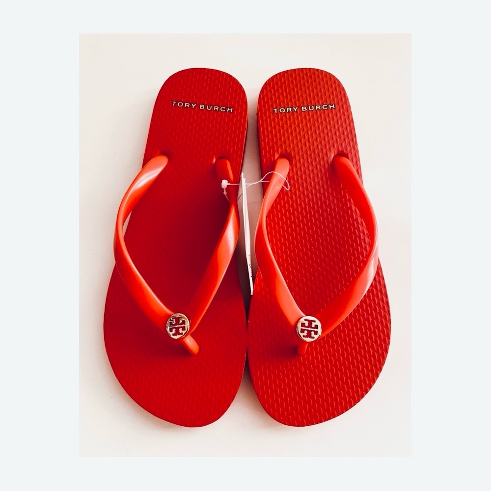 Tory Burch Women’s Thin Flip Flops Bright Samba Sz 6